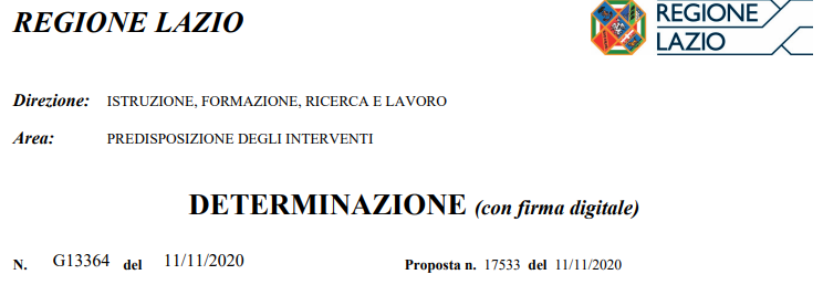 Regione Lazio_Avviso pubblico connettivita’ scuole