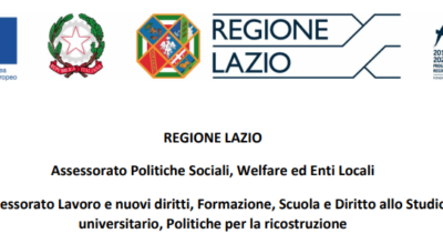 AVVISO PUBBLICO RIVOLTO AI NUCLEI FAMILIARI DELLA REGIONE LAZIO PER ACCEDERE A BUONI SERVIZIO FINALIZZATI AL PAGAMENTO DELLE RETTE DEGLI ASILI-NIDO NEL TERRITORIO DELLA REGIONE LAZIO