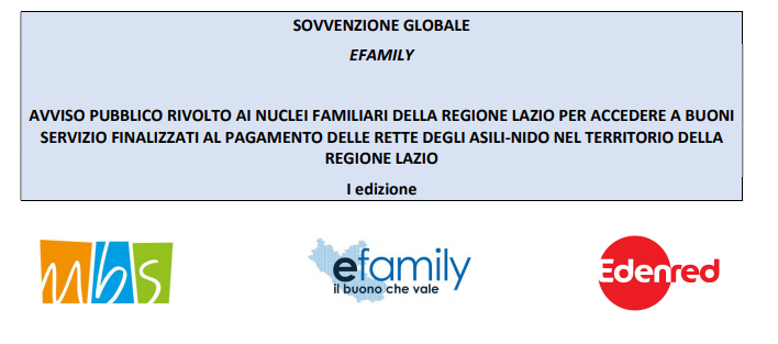 Regione Lazio_Bonus Asilo Nido