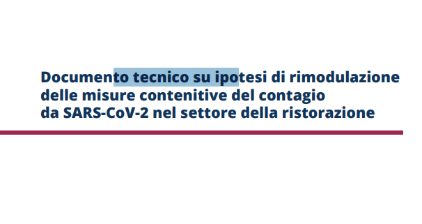 Linee guida ristorazione_13/05/2020