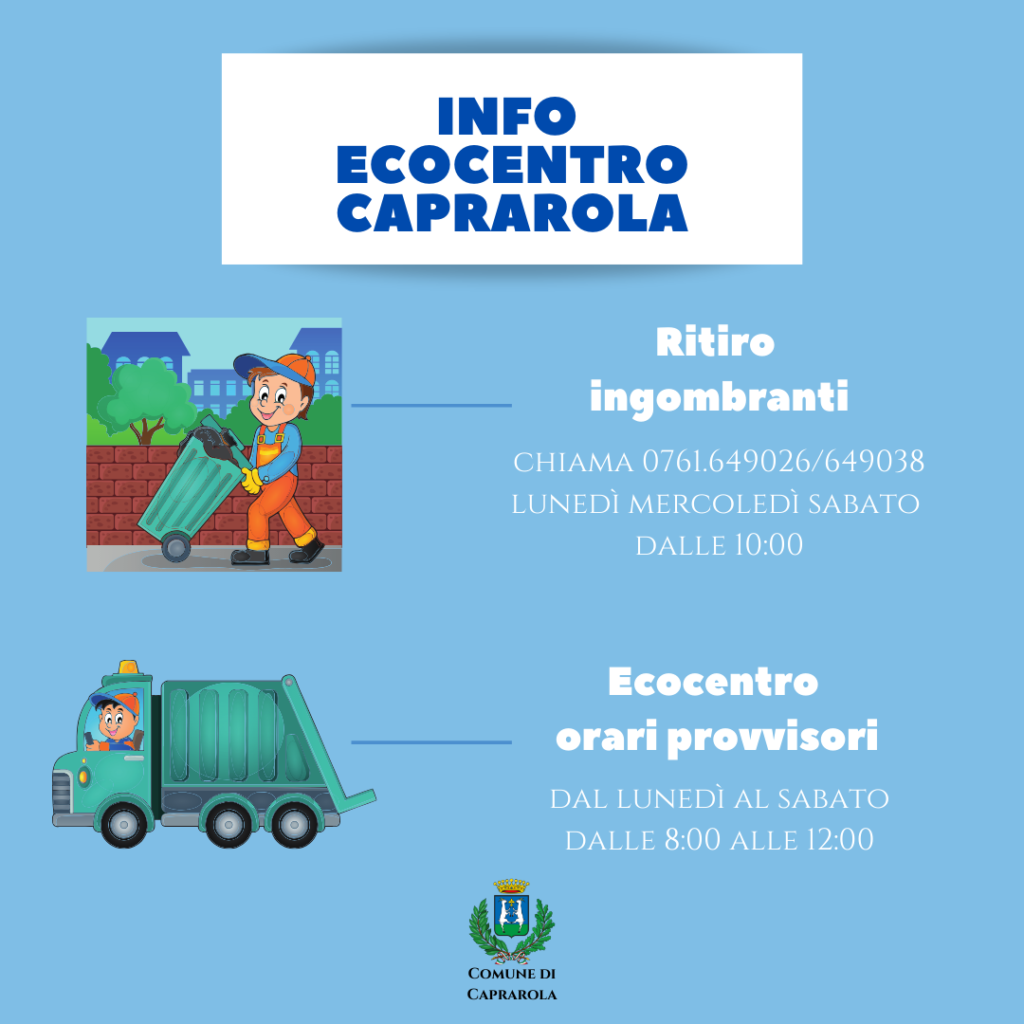 Info Ecocentro Caprarola