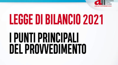 Legge di Bilancio 2021