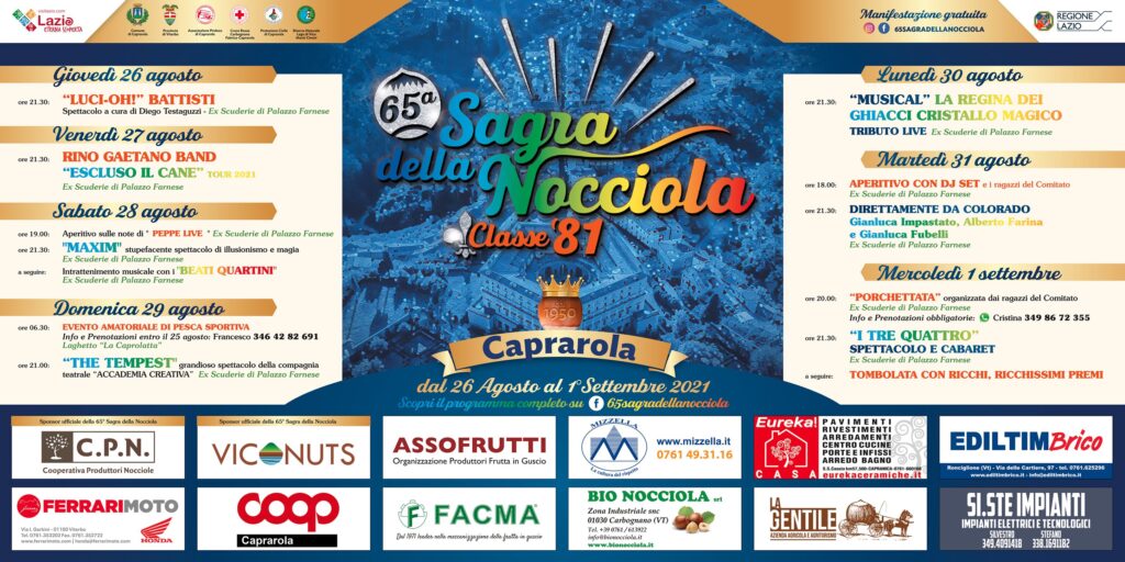 65esima Sagra della Nocciola