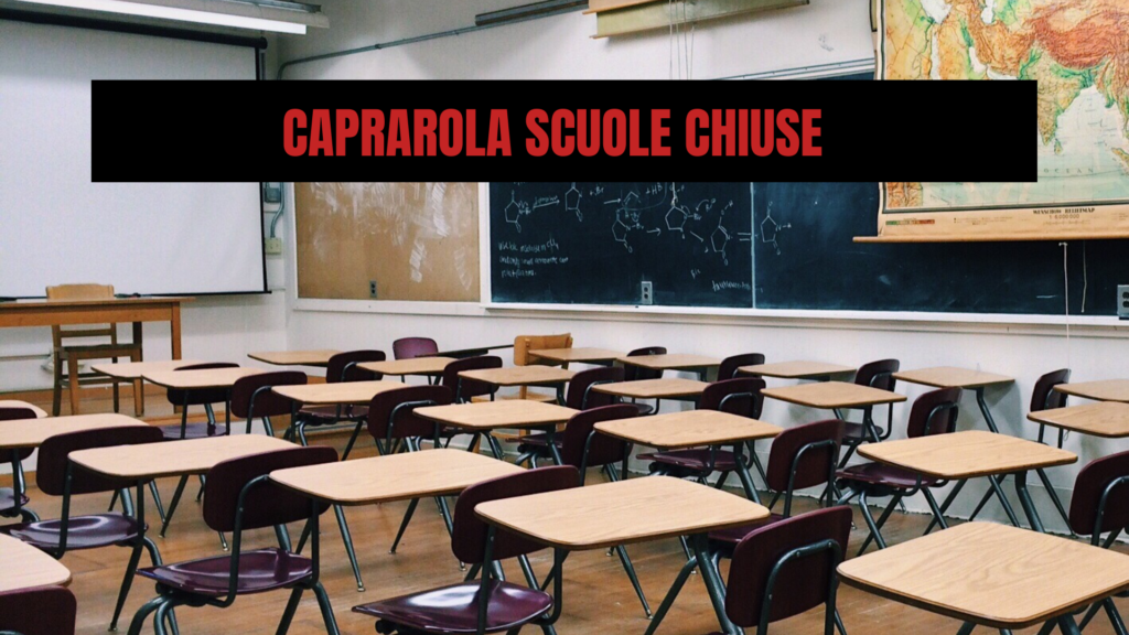 Ordinanza chiusura scuole