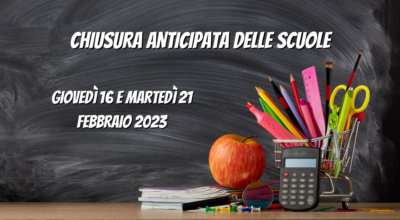 Ordinanza chiusura anticipata scuole