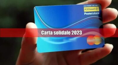 Carta Solidale per l’acquisto di beni alimentari di prima necessità