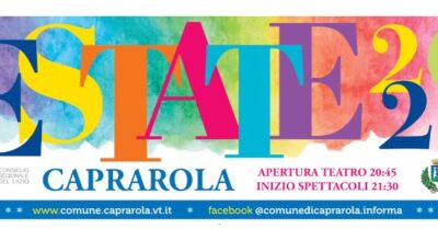 CAPRAROLA, ESTATE 2023 TRA MUSICA, TRADIZIONE E CULTURA