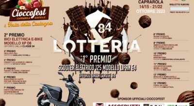 Lotteria Classe 84 Cioccofest, i numeri estratti