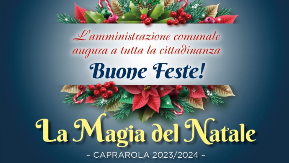 Caprarola Natale 2023, tutti gli eventi