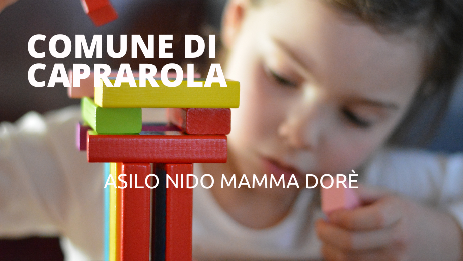 Iscrizione Asilo Nido Comunale “Mamma Dorè” 2024/2025