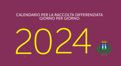 Il Calendario della Differenziata 2024