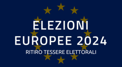 Ritiro tessere elettorali per Elezioni Europee 2024